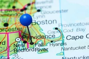 Map of Fall River.